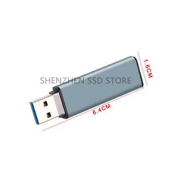 Mini USB 3.1 Flash Išorinio Kietojo Kietąjį Diską, 1 TB 256 GB 512 GB SSD 64GB 128GB Mobiliojo Kietojo kūno Diskai Laimėti eiti Systerm