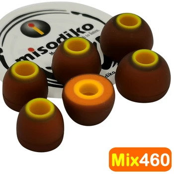 Misodiko Mix460 Ausinių Ausies Patarimai Eartips už Jaybird X4 X3 X2, BlueBuds X, Laisvės 2, F5/ 1MORE/ Sony MDR XB55AP XB75AP EX650AP