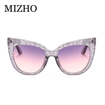 MIZHO Moterų Mados Cat Eye moterų Akiniai nuo saulės 