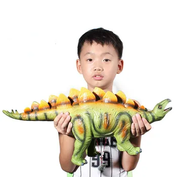 Modeliavimas Minkštas Plastiko Didelių Dinozaurų Žaislas Tyrannosaurus Gyvūnų Modelio dideliam Plastikiniai Žaislai Berniukams
