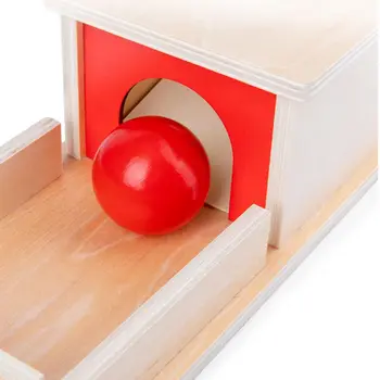 Montessori Mediniai Pastovumą Objekto, Tikslo Langelis su padėklu Kamuolys Mokymosi Pradžioje Švietimo Žaislai, skirti Kūdikiams, Vaikams