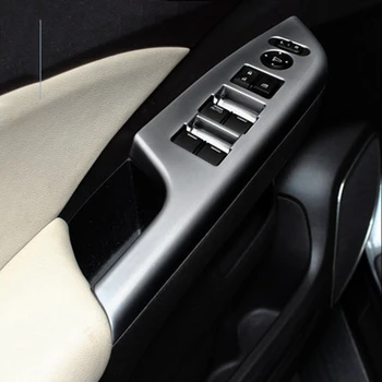 MONTFORD Honda CRV CR-V 2012 m. 2013 m. M. m. 2016 ABS Matinis Viduje Porankiu Apdaila Apdaila Padengti Žiedas Automobilių Reikmenys 4Pcs