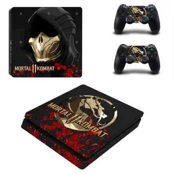 Mortal Kombat 11 PS4 Plonas Odos Lipdukas, Decal Vinilo už Dualshock Playstation 4 