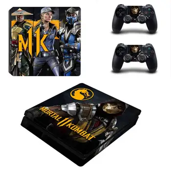 Mortal Kombat 11 PS4 Plonas Odos Lipdukas, Decal Vinilo už Dualshock Playstation 4 
