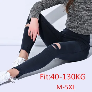 Moterų Antblauzdžiai Plius Dydis Storio 5XL Dideli Dydžiai, Didelių Legging Juoda Femme Kelnės