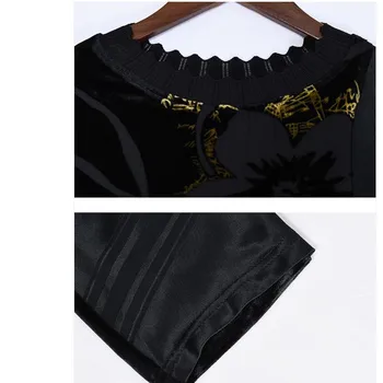 Moterų Atsitiktinis Sudegė Modelis Susiuvimo Acetatas Midi Suknelė Vintage Prarasti Spausdinti Vestidos Elegantes Moterų Drabužiai Plius Dydis 4xl