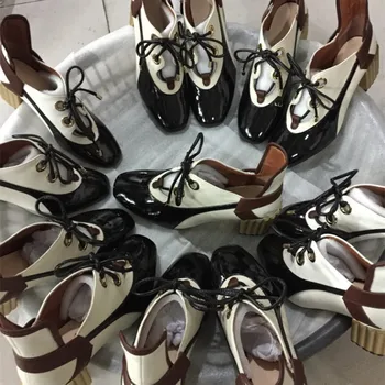 Moterų batai mados saldus peep toe šalis vestuvių batai paprasta sagtimi pavasario rudens batai platformos, aukštakulniai bateliai moterims