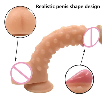 Moterų Dildo Guzas stimuliacija Varpos Analinis Dildo Realistiškas penis siurbtukas Dick Makšties masturbacija Sekso žaislai Suaugusių Produktas