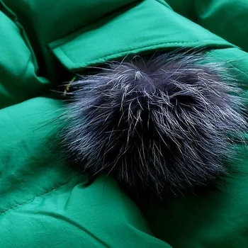 Moterų žiemos paltai 2021 naujos mados prarasti vidutinio ilgio plaukų kamuolys mados kamšalu striukė atvartas medvilnės kailis