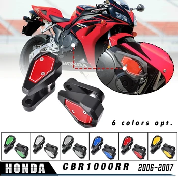 Motociklo CBR1000RR 2006 2007 Rėmo Avarijos Pagalvėlės Variklio Slankmačiai Raštas Honda CBR 1000RR CBR 1000 RR CBR1000 RR 06 07
