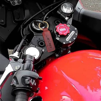 Motociklo karvės odos Keychain Raktų Žiedas Atveju, Yamaha XJ6 XJ6-N Modeliai