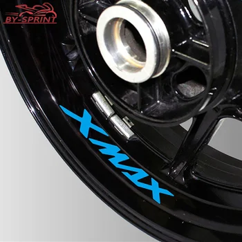 Motociklo Logotipą, Lipdukai XMAX X-MAX xmax Dekoratyvinis Varantys Logotipas Atspindintis Vandeniui Lipdukas Lipdukas Kelis Spalva
