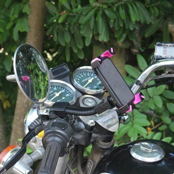Motociklo Telefono Turėtojas Paramos Moto Galinio Vaizdo Veidrodėlis Stovėti Kalno Motoroleris, Motociklas Neperšlampamas Maišelis Aksesuarai Mobilieji Telefonai