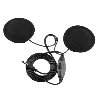 Motociklo Šalmas Ausinių Stereo laisvų Rankų įranga Skambinimas Ausinės 3,5 mm Lizdas-kištukas Mobilaus Telefono, MP3