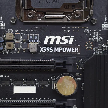 MSI X99S MPOWER LGA 2011-v3 Intel PC pagrindinėse plokštėse X99 SATA 6Gb/s USB 3.1 USB 3.0 ATX Intel pagrindinė Plokštė rinkinys