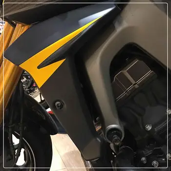 MT09 FZ09 FJ09 Priedai Motociklo Radiatorius Šoninis Raštas Padengti Lauktuvės už Yamaha FZ MT FJ 09-2016 M. MT-09