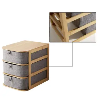 Multi-layer Stalčių Tipo Bambuko Darbalaukio Tarnybos talpinimo, Kad Iki Organizatorius Laikymo Dėžutė Vonios kambarys, Virtuvė, Sandėliavimo