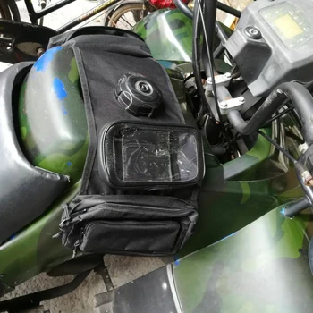 Multi-pocket ATV Kuro Bako Krepšys Saddlebag Mobiliojo Taurės Savininkas UTV Yamaha Kawasaki Motoroleris Didmeninės