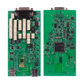 Multidiag Pro TCS PRO 2016 m.R1 žalia Vieną PCB lenta FT232RQ nekilnojamojo 9241A Chip DS150cdp TCS NEC Relay 