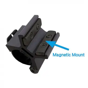 MX02 Žibintuvėlis Magnetinio Montavimo Laikiklis su Dviguba Magnetai 27-30mm Žibintuvėlis Dim Asortimentą Asamblėjos LED Žibintuvėlis Ir Tourch