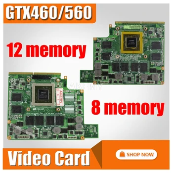 MXMIII VGA Vaizdo plokštės Grafinė korta GTX 560M GTX560M GTX460M GTX 460M kortelės G73SW VGA valdybos Asus G73SW G73JW G53SW G53SX G53JW