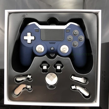 Mėlyna Belaidžio ryšio Valdiklis, Skirtas PS4 Gamepad Dviguba Vibracija Elite Žaidimų Valdiklis Kreiptuką PS3/PC Vaizdo Žaidimų Konsolės