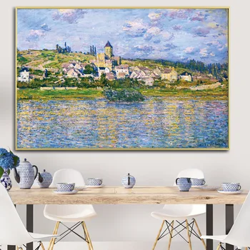 Namų Dekoras Drobė Spausdina Nuotraukas, Sienos Meno Claude Monet Gėlių Tapyba Šiaurės Stiliaus Akvarelė Plakatas Kambarį