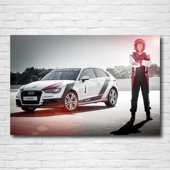 Namų Dekoras Drobė Spausdinti Superautomobilį Audis A3 Sportback Plakatas, Tapyba Modernios Sienos Meno HD Nuotraukų Kambarį Modulinės be Rėmelio