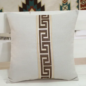Namų dekoro Sofa Mesti Pagalvės vientisos spalvos medvilnės ir lino užvalkalas sofos pagalvėlė padengti Pagalvėlė Padengti Pagalvė