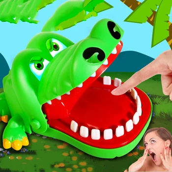 Namų stalo žaidimas, žaislai Krokodilas Burną Stomatologas Bite Piršto Žaislas Didelis Krokodilas, Traukiant Dantis Baras, Žaidimų, Žaislų, Vaikai, Vaikams