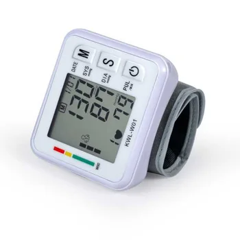 Namų sveikatos priežiūros kraujo spaudimo matuoklis Pulso matavimo įrankis Nešiojamas LCD žasto Kraujo Spaudimo Monitorius Kamertonas ' mašina