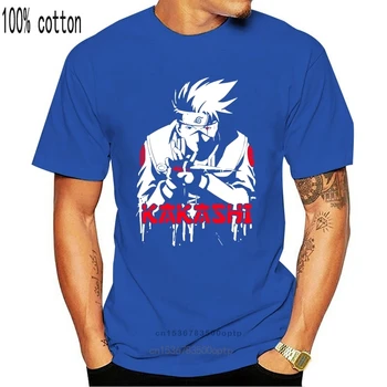Naruto Marškinėliai, Anime Marškinėliai, Kakashi Animacinių filmų marškinėliai vyrams Unisex Naujas Mados marškinėlius nemokamas pristatymas viršuje ajax 2018 juokinga t shirts
