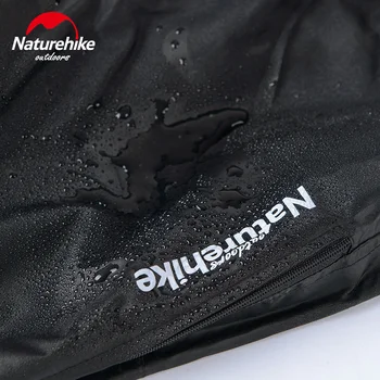 NatureHike Vandeniui Atsparūs Lietaus Kelnės Vyrams Moterų vandeniui lietaus kelnės packable rainproof kelnės elastingos juosmens NH17C003-K