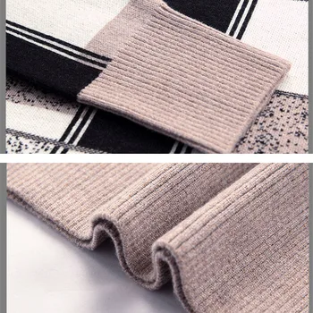Nauja Rudens Moterų Megztinis, Vintage Megztinis Kratinys Golfo Megztiniai Ilgomis Rankovėmis Moteriška Megztinis Megztas Megztinis Viršūnės C-3