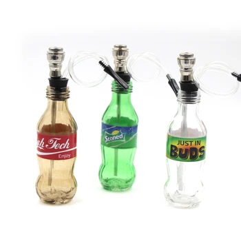 Nauja stiklo vandens butelių, kūrybos bruožas cigarečių butelis, tikrai patraukli, patogi ir tvarkinga. Nemokamas pristatymas į namus,