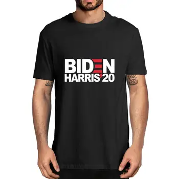 Nauja Vasaros Bidė Harris Marškinėliai Joe Bidenas Kamala Harris 2020 Rinkimų Vyrų Kaklo, Medvilnės, trumpomis rankovėmis T-Shirt moterims, viršuje tee