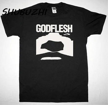 Nauja vasaros vyrų marškinėliai GODFLESH GODFLESH EP 1988 PRAMONINIŲ METALŲ PITCHSHIFTER MARŠKINĖLIAI trumpomis rankovėmis tee marškinėliai homme