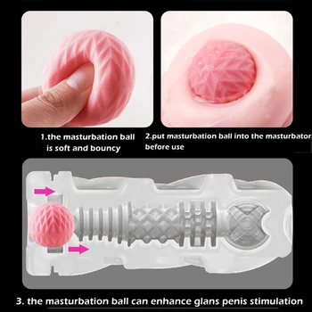 Nauja Vyriška Masturbator Taurės Minkštas Pūlingas Sekso žaisliukai Vyrams Skaidri Vagina Suaugusiųjų Ištvermės Pratybų Sekso Produktai Vakuume Kišenėje Taurė