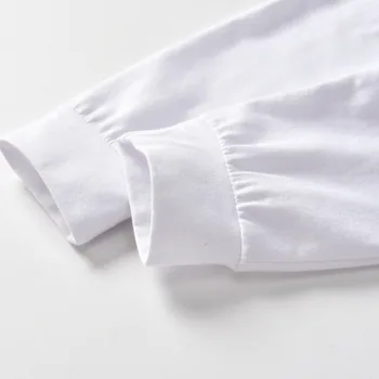 Naujagimio Spausdinimo iš Debesies Kūdikių Berniukų, Mergaičių Drabužiai 3Pcs Nustatyti Long Sleeve T-Shirt+Atsitiktinis Kelnės+Hat Kūdikiams, Vaikiška Apranga