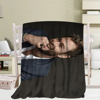 Naujas Atvykimo Chris Hemsworth Antklodės 3D Spausdinimo Minkšta Antklodė Mesti Namų/Sofa/Patalynė Nešiojamų Suaugusiųjų Kelionės Padengti Antklodė