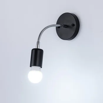 Naujas atvykimo E27 Lempa Bazė Reguliuojamas LED lemputės Laikiklį lubų apšvietimo, kištukinių Lizdų Aukštos Kokybės Lempos, Lemputės Laikiklį lempa e27 bazės