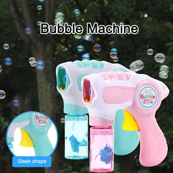 Naujas Burbulas Strzelanek Burbuliukai Blaster Pūstuvas Burbulo Pūtimo Žaislas Vaikams Berniukas Ir Mergaitė Lauko Vasaros Žaidimas Partijos Naudai Lašas