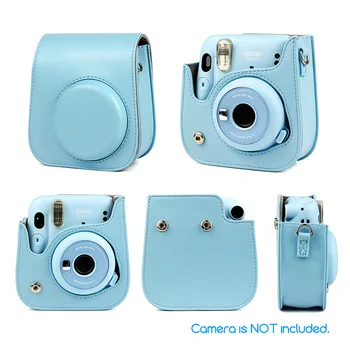 Naujas Fujifilm Instax Mini 11 Fotoaparatas Atveju Kokybės PU Odos Maišas Padengti su Pririšamuoju Diržu, Fuji Instax Mini 11 Momentinis Fotoaparatas