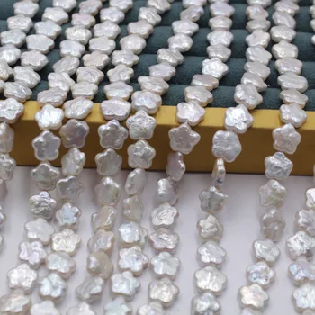 Naujas Gėlavandenių Perlų Gėlių Formos Natūralių Perlų Aukštos Kokybės 