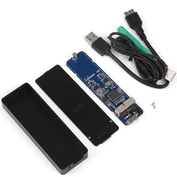 Naujas HDD Talpyklos USB 3.0 2 M. SSD Atveju Adapteris 5Gbps 3.1 