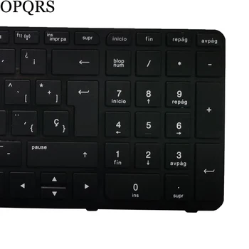 NAUJAS ispanų Nešiojamojo kompiuterio klaviatūra HP Naujas HP 15-F018DX 15-F019DX 15-F023WM 15-F024WM 15-F033WM Juoda SP Klaviatūra Su karkasu