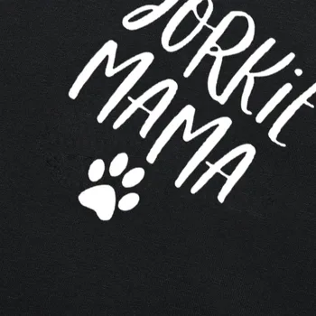 Naujas Jorkšyro Terjerų Yorkie Šuo Mama Grafinis Logotipas Marškinėliai trumpomis Rankovėmis O-Kaklo Medvilnės marškinėliai Mergaitėms Tee Viršūnes Moteris Drabužiai