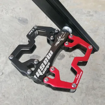 Naujas Kalnų Dviračių Pedalus Aliuminio Lydinio CNC Anti-slip ultralight dviračių BMX MTB pedalas Pedalo Kelių Dviračių, Jojimo, Dviračių Pedalai