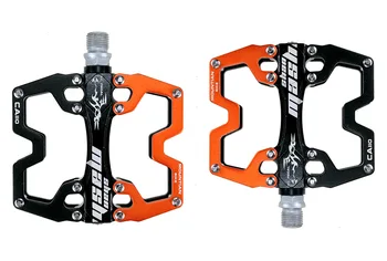 Naujas Kalnų Dviračių Pedalus Aliuminio Lydinio CNC Anti-slip ultralight dviračių BMX MTB pedalas Pedalo Kelių Dviračių, Jojimo, Dviračių Pedalai