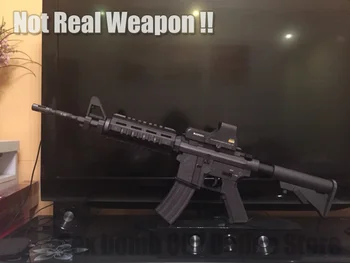 Naujas Klasikinis SWAT M4A1 Carbine Šautuvas modelis atkreipti puslapių Masto 3D Popieriniai Vaikas, Suaugusieji 